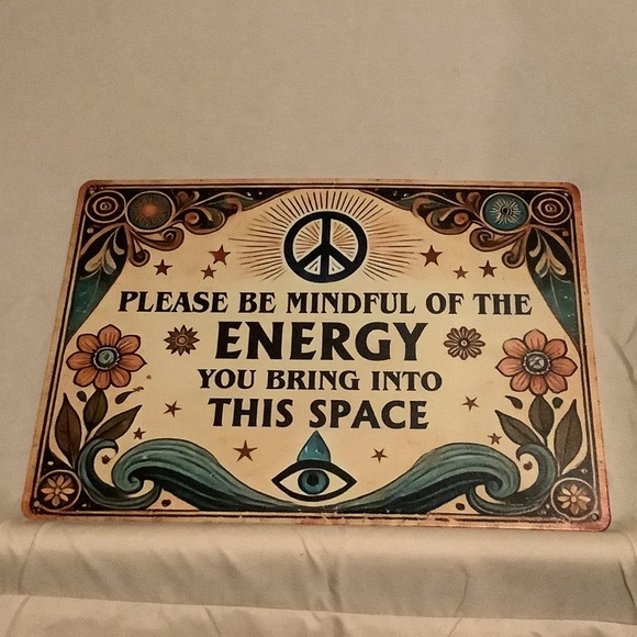 8x12 inch Metal sign - Picture 2 of 2